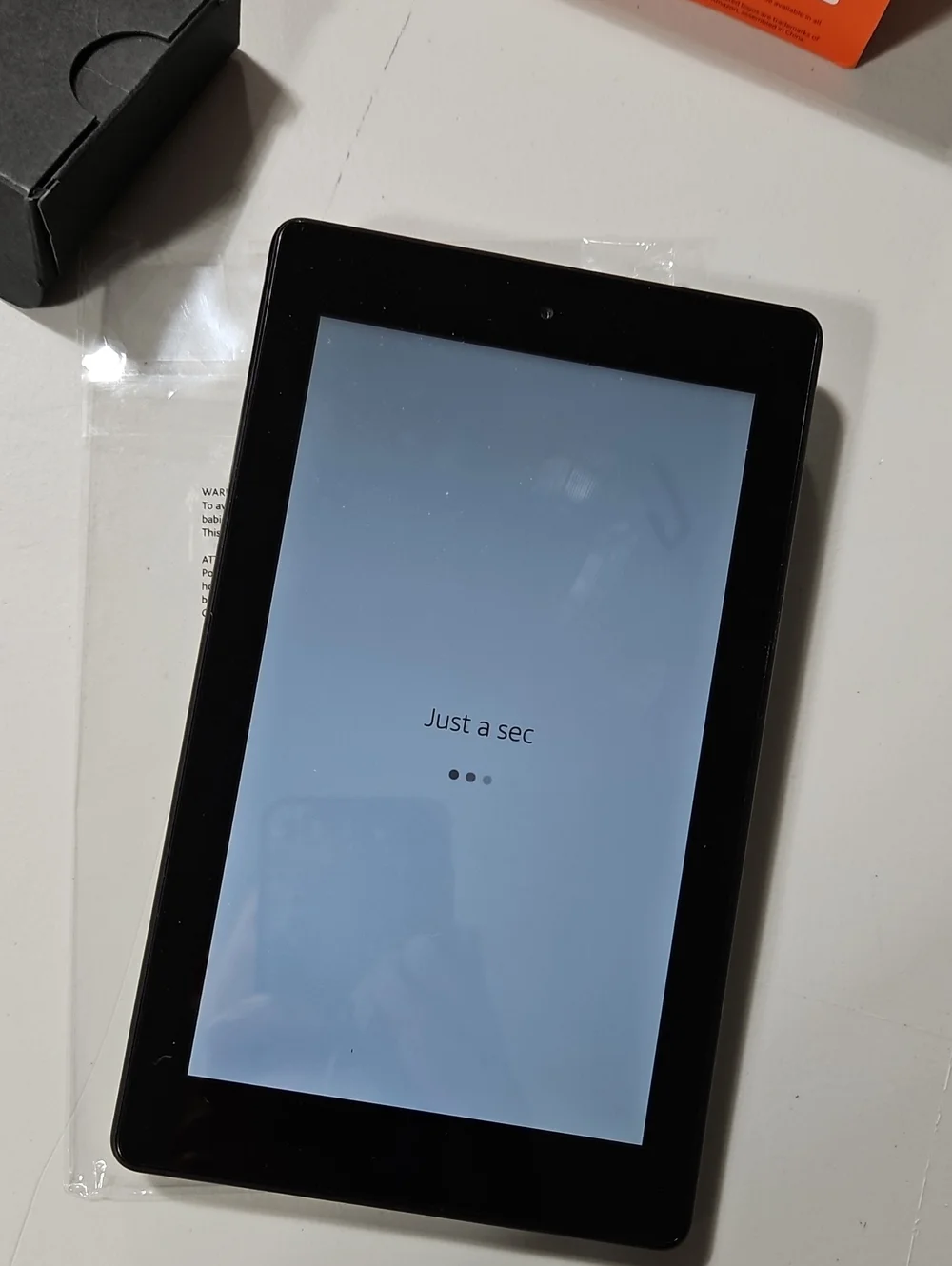 Amazon Fire 7 w/ Alexa 9th Gen (2019 release) tablet/reader opened, Used 3 Times